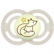 MAM Perfect Night Chupete Silicona Fisiológico color azul (+ 6 meses 1 ud) 