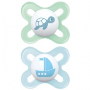 Chupete silicona fisiologico - mam start (0 - 2 meses 1 unidad color azul)