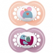 Chupete silicona fisiologico mam original + 6 meses r pack doble - mam original