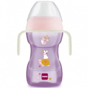 Vaso con boquilla dura - mam fun to drink cup (rn +8 m  270 ml)