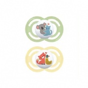 Chupete silicona fisiologico mam perfect + 6 meses matt n pack doble - mam perfect