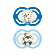 Chupete silicona fisiologico mam perfect night + 16 meses a pack doble - mam perfect night