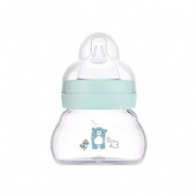 MAM Feel Good Biberón cristal azul (+0 meses 1 ud 90 ml)