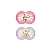 Chupete silicona mam original night + 6 meses matt r pack doble - mam original night