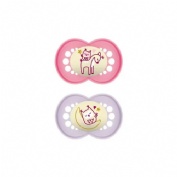 Chupete silicona mam original night + 16 meses matt r pack doble - mam original night