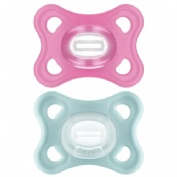 MAM Comfort Chupetes Silicona 3-12 meses Color rosa (2 ud)