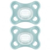 Chupete silicona mam comfort 3-12 meses 2 unidades color verde pack doble - mam comfort