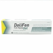 DOLIFEN 11,6 MG/G GEL , 1 tubo de 60 g