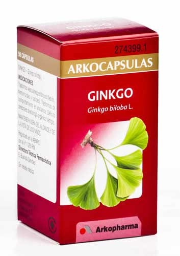 Arkocapsulas ginkgo bil 50cap