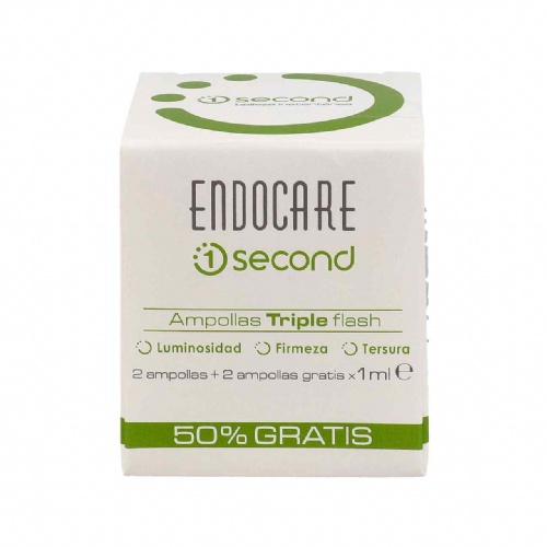 Endocare 1 second tripleflash ampollas (2 ampollas 1 ml)