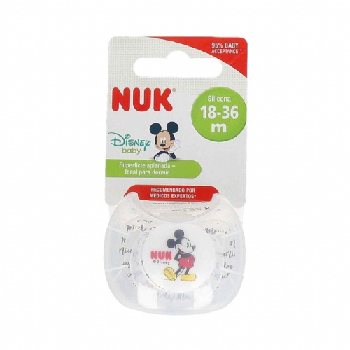 Chupete silicona - nuk disney mickey (18 - 36 meses 1 unidad)
