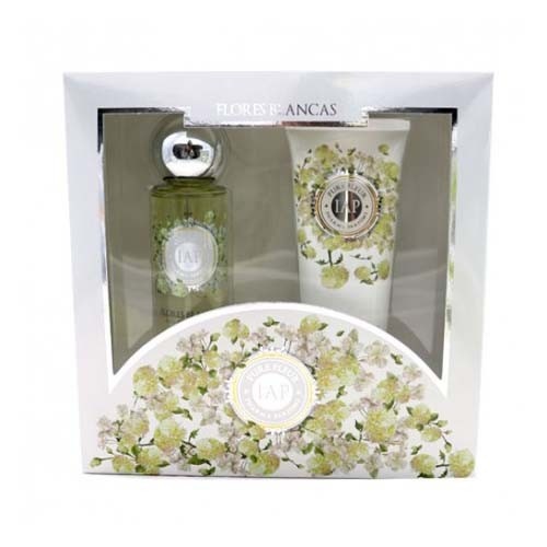Iap pharma pure fleur estuche body milk + cologne flores blancas 1 envase 230 ml + 1 envase 150 ml -