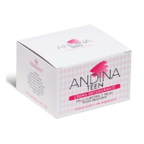 Andina teen o (crema decolorante 1 tarro 30 ml + polvo 1 tubo 10 ml)