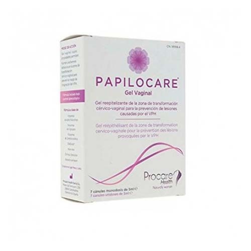 Papilocare gel vaginal (7 canulas 5 ml)