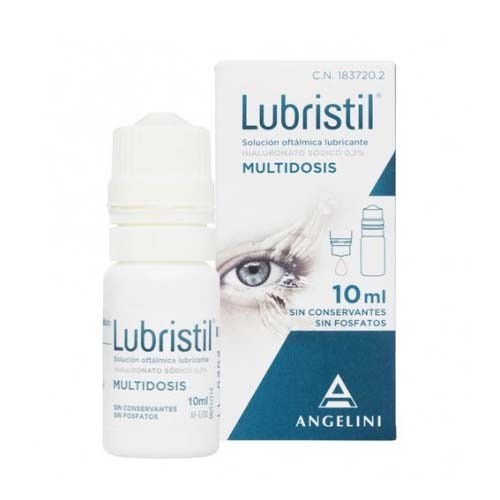Lubristil solucion oftalmica lubricante (1 envase multidosis 10 ml)