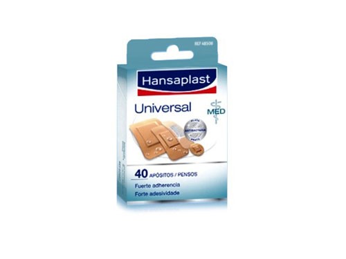 Hansaplast med universal - aposito adhesivo (4 tam 40 u)