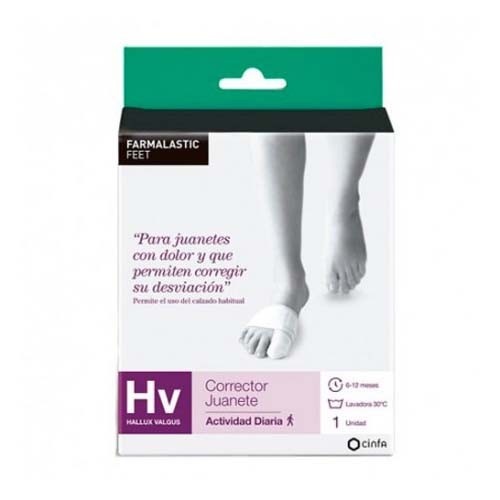 Corrector juanete actividad - farmalastic feet (talla grande)