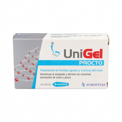 Unigel procto  5 supositorios