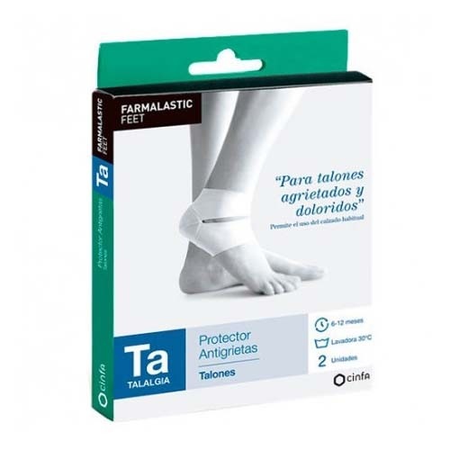 Farmalastic feet protector antigrietas talones (talla unica)