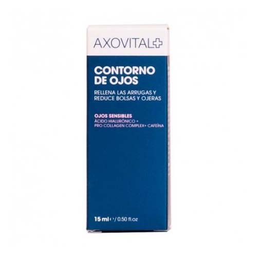 Axovital crema contorno ojos antiarrugas rellena (1 envase 15 ml)