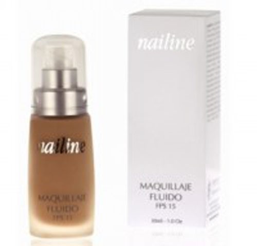 Maquillaje facial fluido n5 bronze