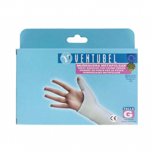 Muñequera metapulgar - ventubel (1 unidad talla grande)