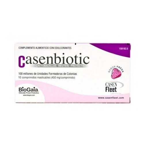Casenbiotic (10 comprimidos sabor fresa)