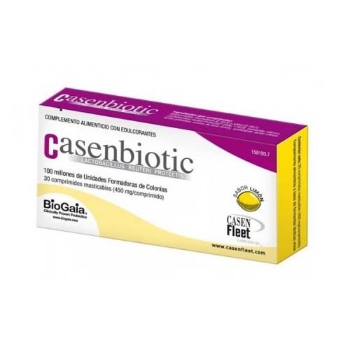 Casenbiotic (30 comprimidos sabor limon)