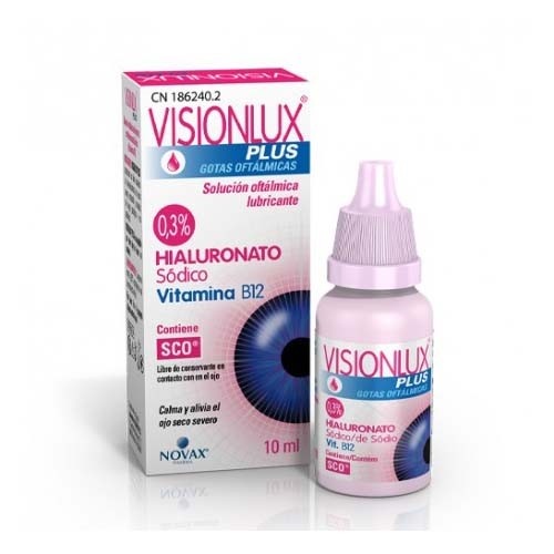 Visionlux plus gotas oftalmicas (1 envase 10 ml)