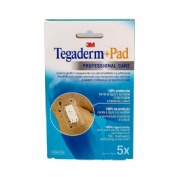 Tegaderm + pad - aposito esteril (5 unidades 7,2 cm x 5 cm)
