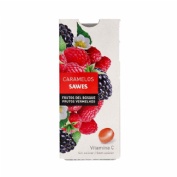 Sawes caramelos blister sin azucar (1 envase 22 g sabor frutos del bosque)